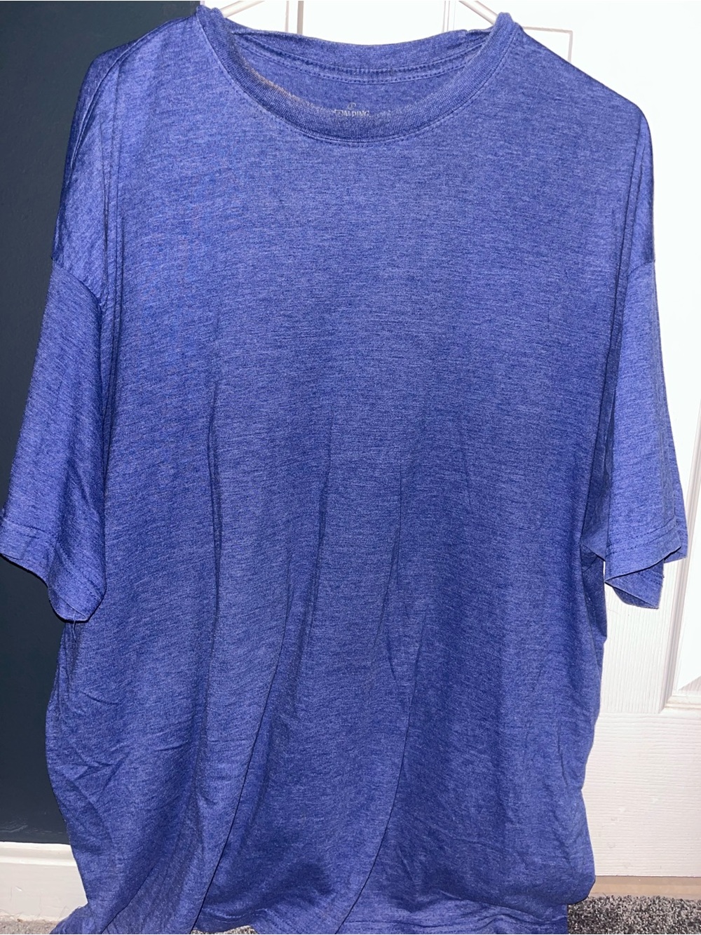 Spalding Blue Heather Short Sleeve Tee